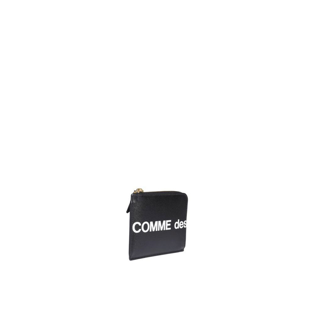 Comme Des Garçons Logo Leather Wallet