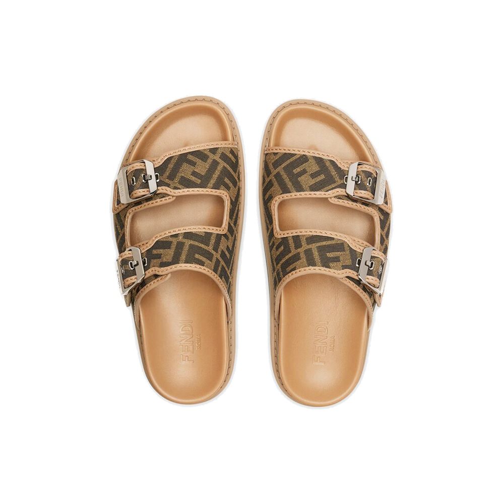 Fendi FF Flat Sandals