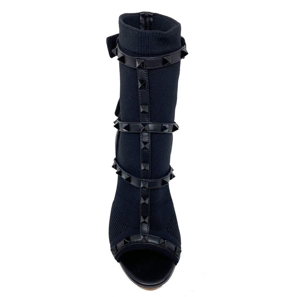 Valentino Garavani Valentino Rockstud Sock Heel Sandals