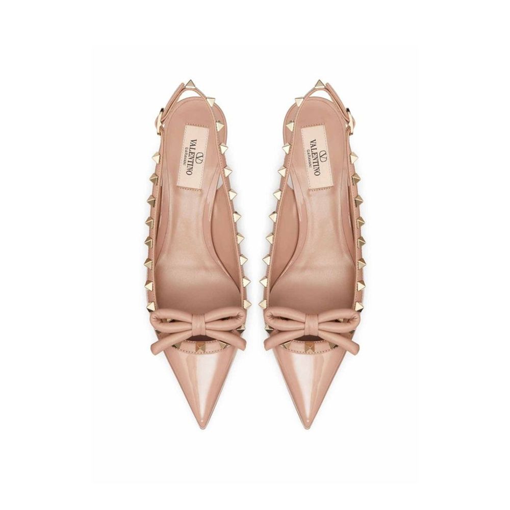 Valentino Garavani Leather Slingback Pumps