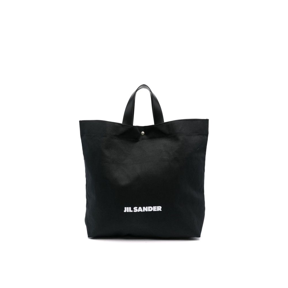 Jil Sander Logo-Print Tote Bag