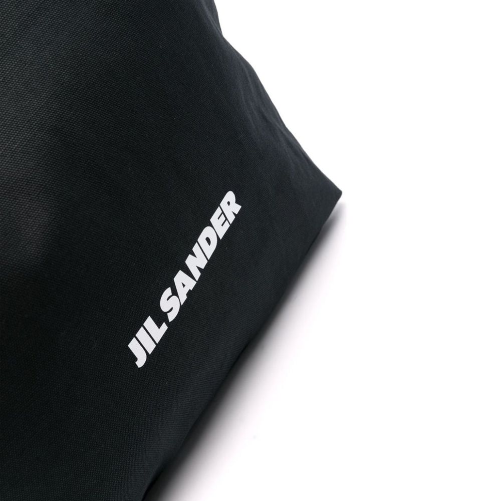 Jil Sander Logo-Print Tote Bag