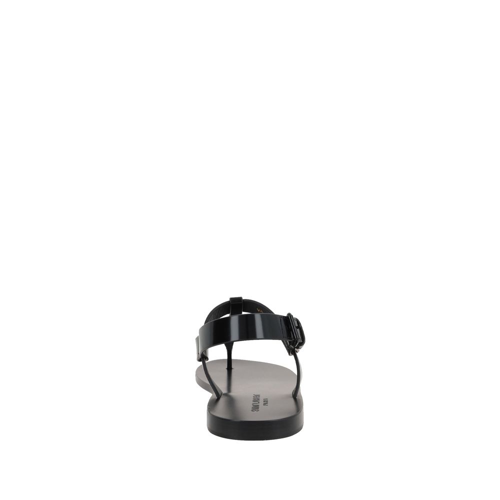 Saint Laurent Cassandre 05 Flat Sandals