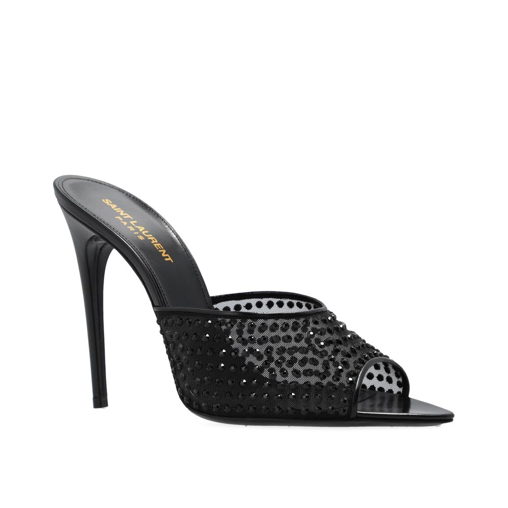 Saint Laurent Blonde Mules