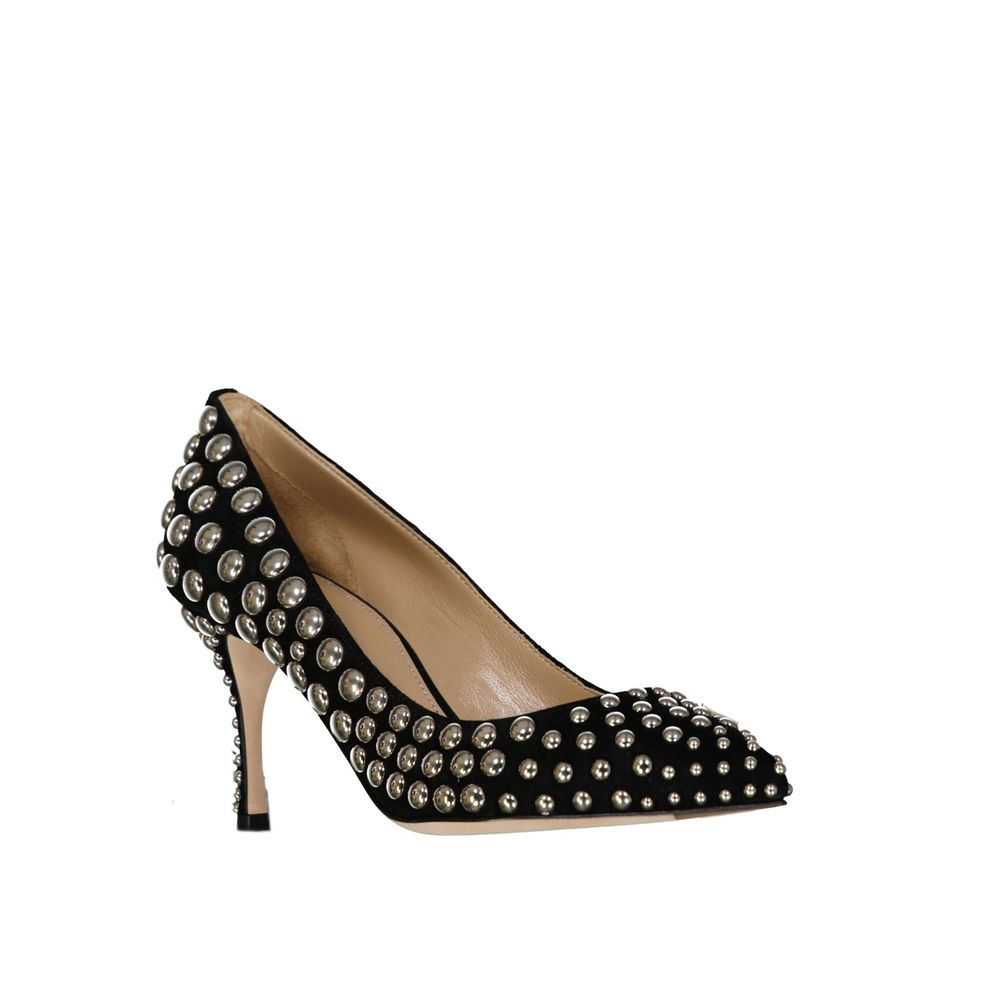 Sergio Rossi Godiva 075 Studs Leather Pumps