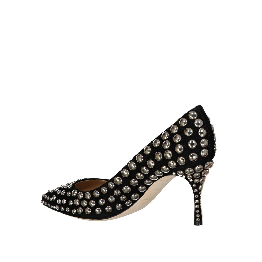 Sergio Rossi Godiva 075 Studs Leather Pumps