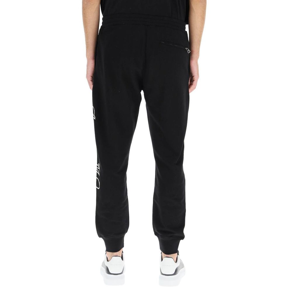 Alexander McQueen Logo Cotton Pants