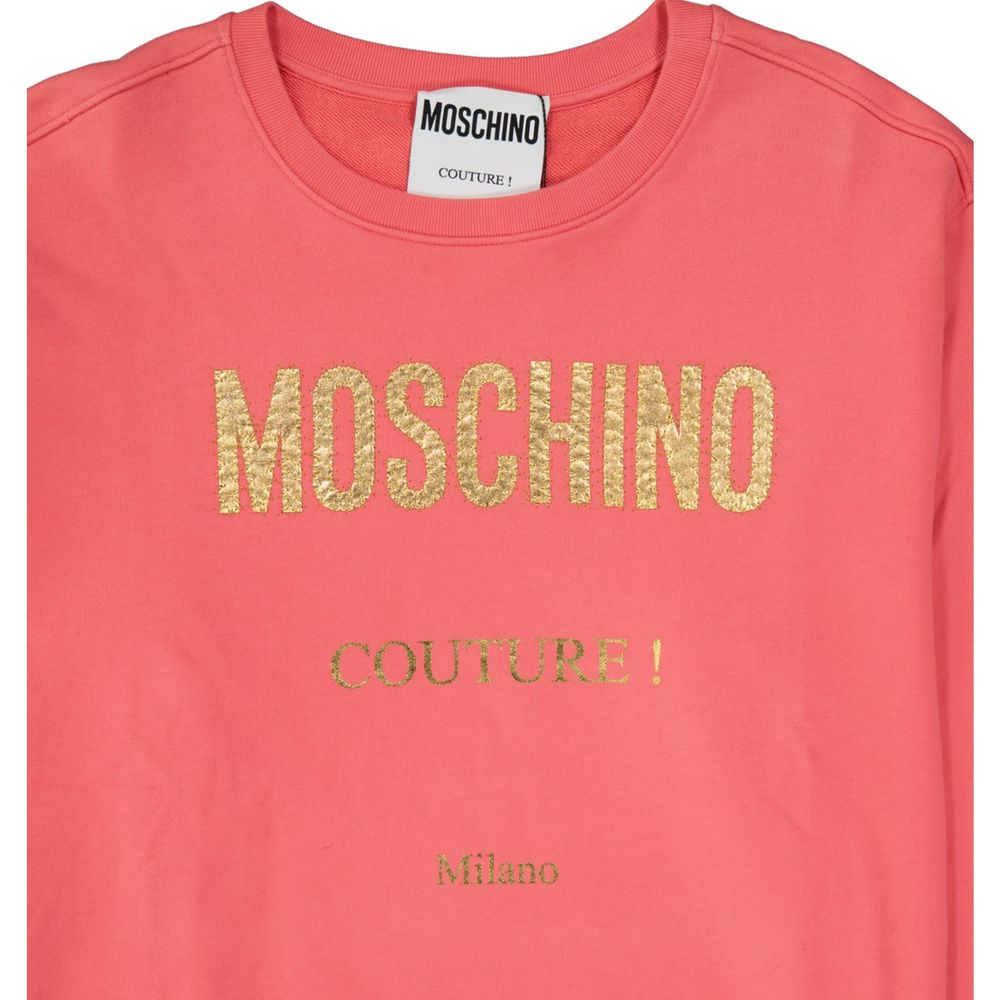 Moschino Couture Cotton Logo Sweatshirt