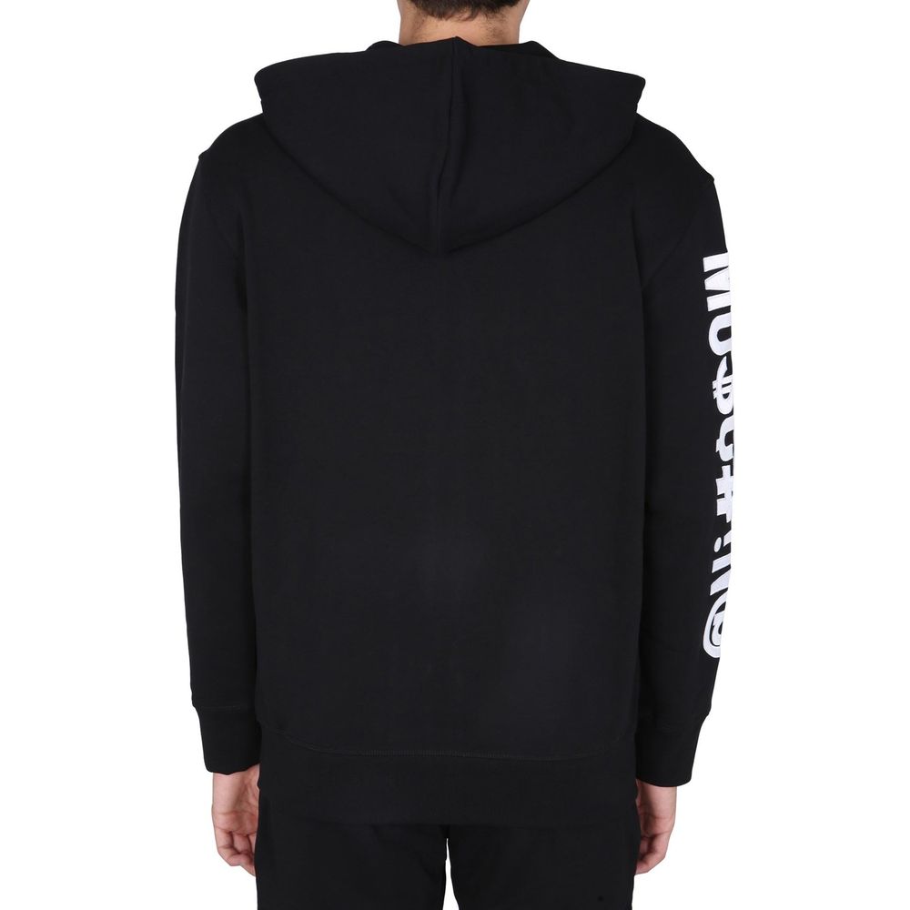 Moschino Couture Cotton Zip-Up Sweatshirt