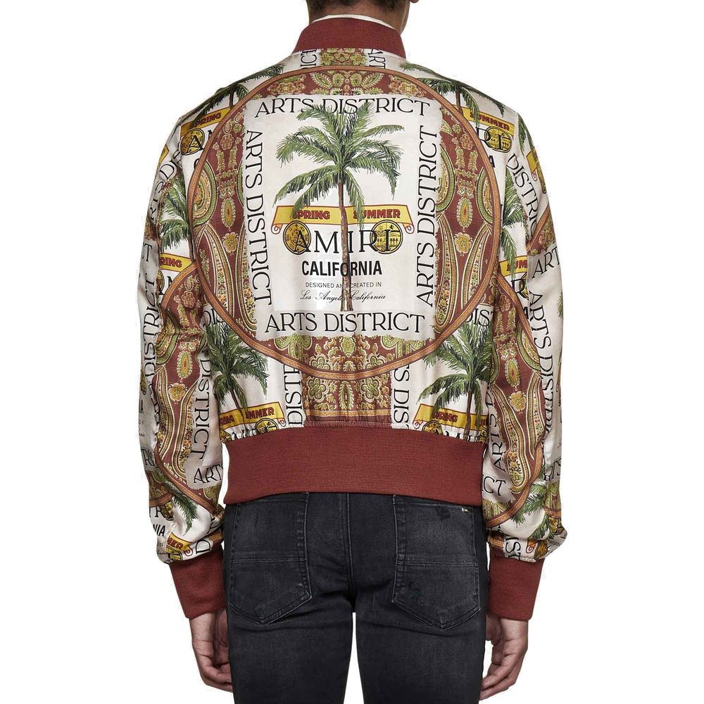 Amiri Printed Silk Jacket