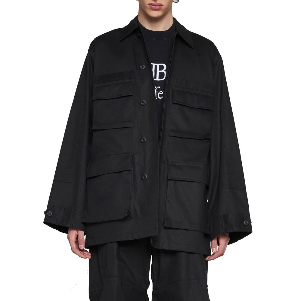 Balenciaga Multi-Pocket Cargo Shirt Jacket