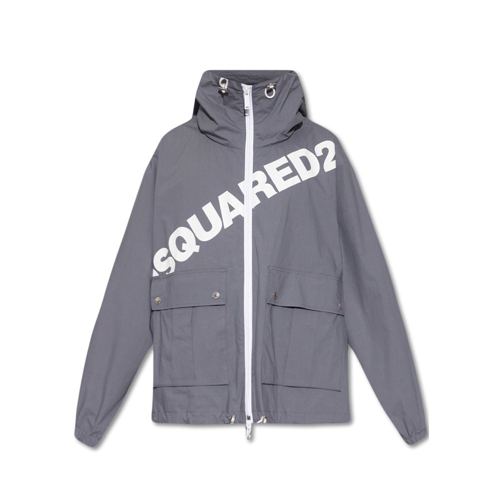 Dsquared² Logo Hooded Windbreaker