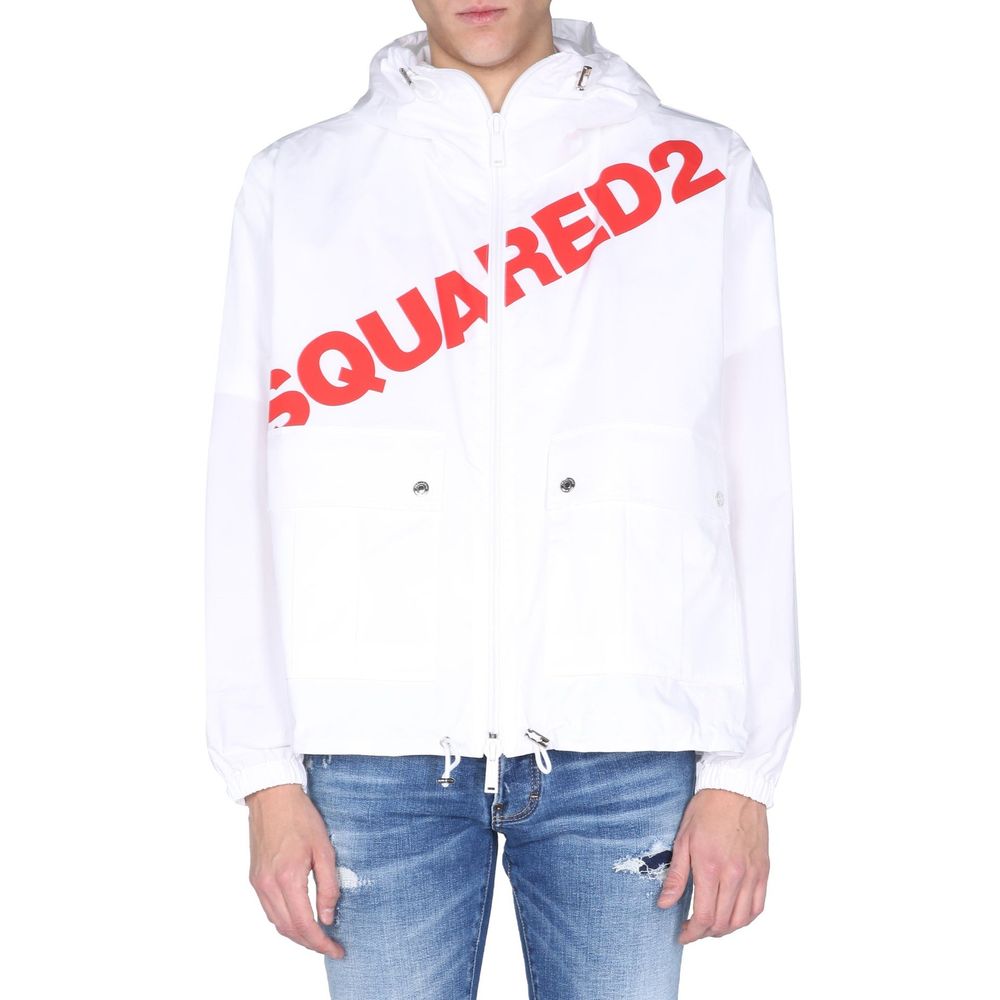 Dsquared² Logo Hooded Windbreaker