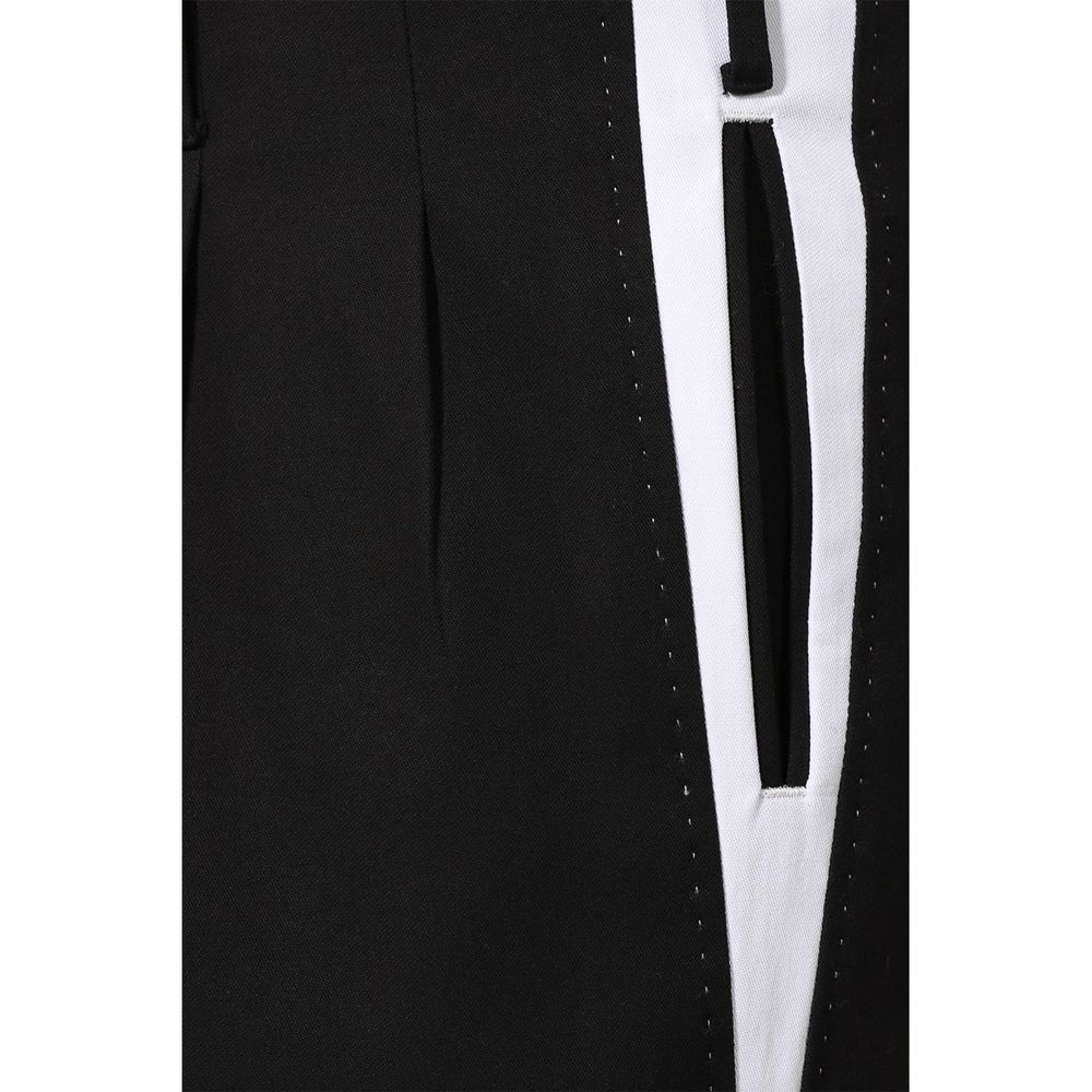 Dolce & Gabbana Side Stripe Pleat Trousers