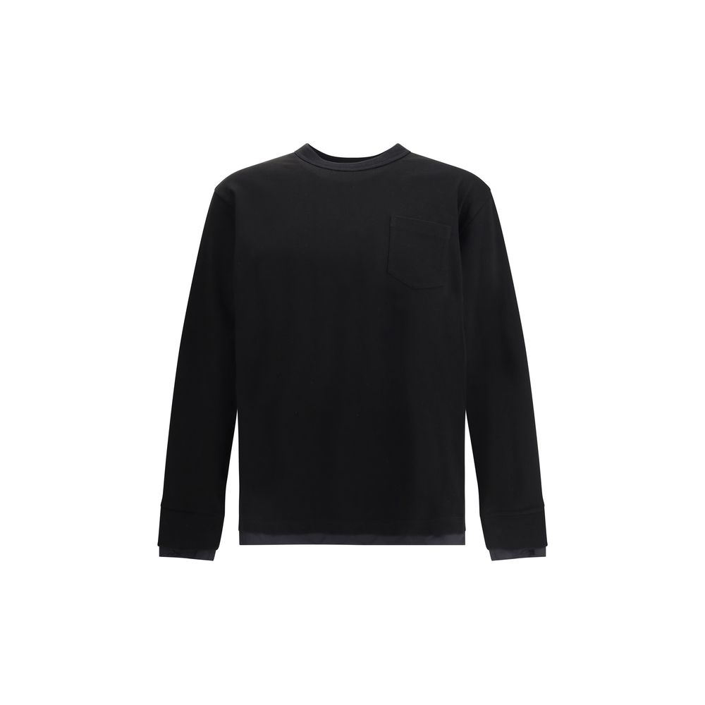 Sacai Cotton Long Sleeve Jersey