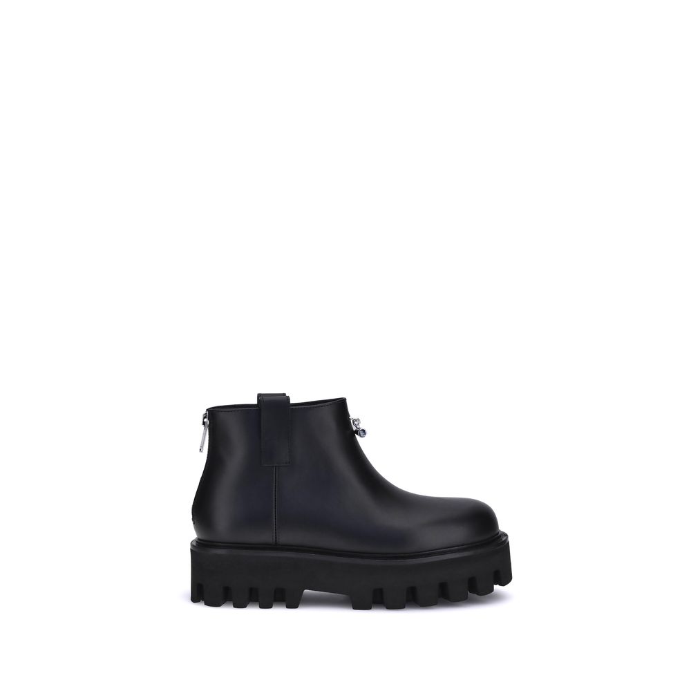 Alexander McQueen Platform Ankle Boots