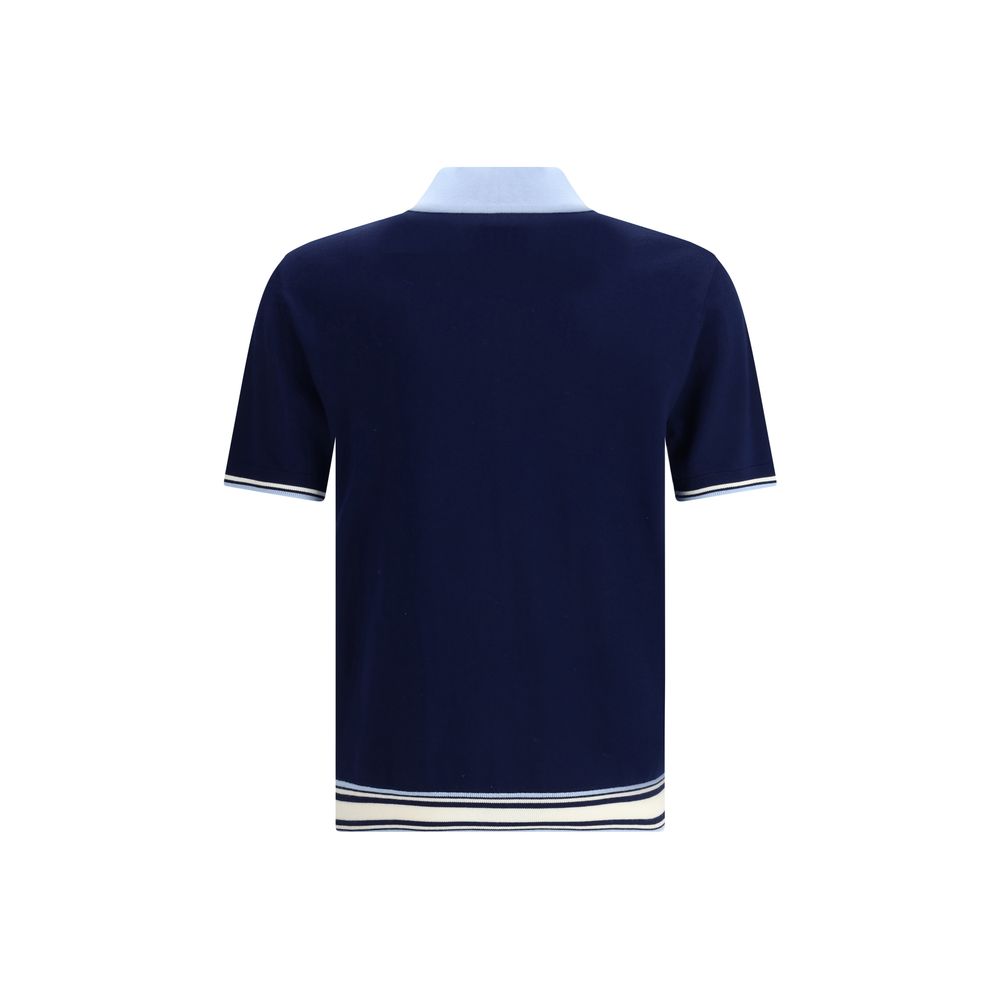 Casablanca Merino Wool Polo Shirt
