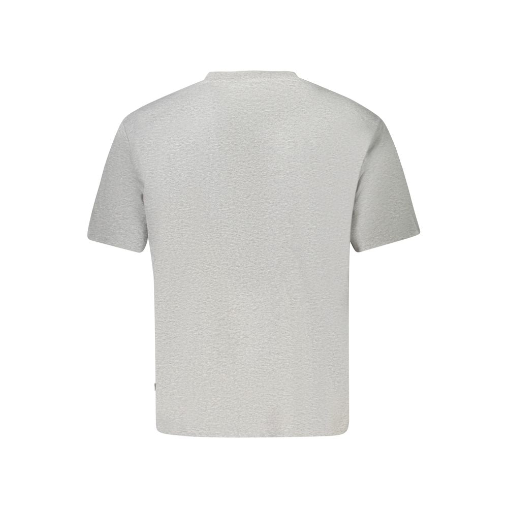 Guess Jeans Gray Organic Cotton Women T-Shirt