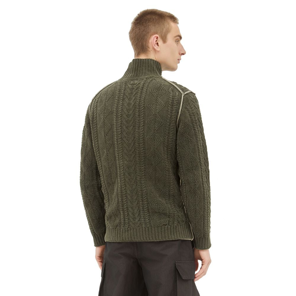C.P. Company Green Cotton Sweater