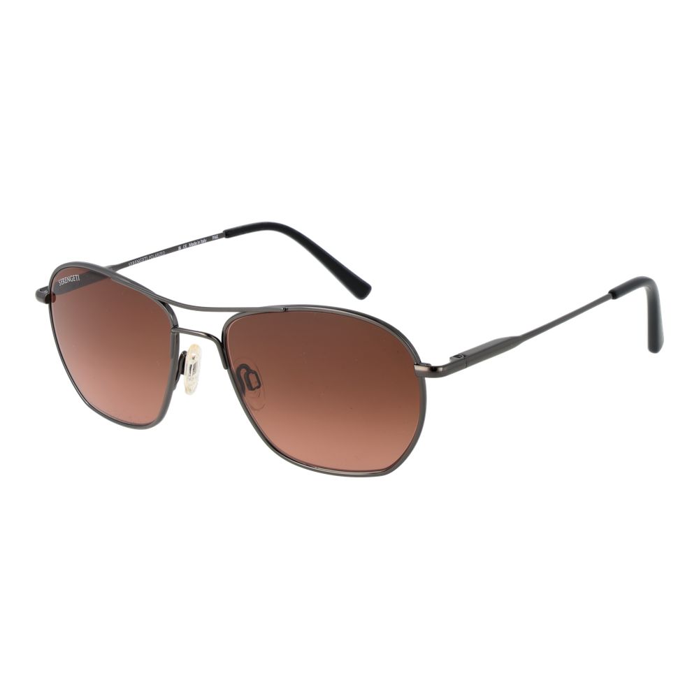 Serengeti Gray Unisex Sunglasses