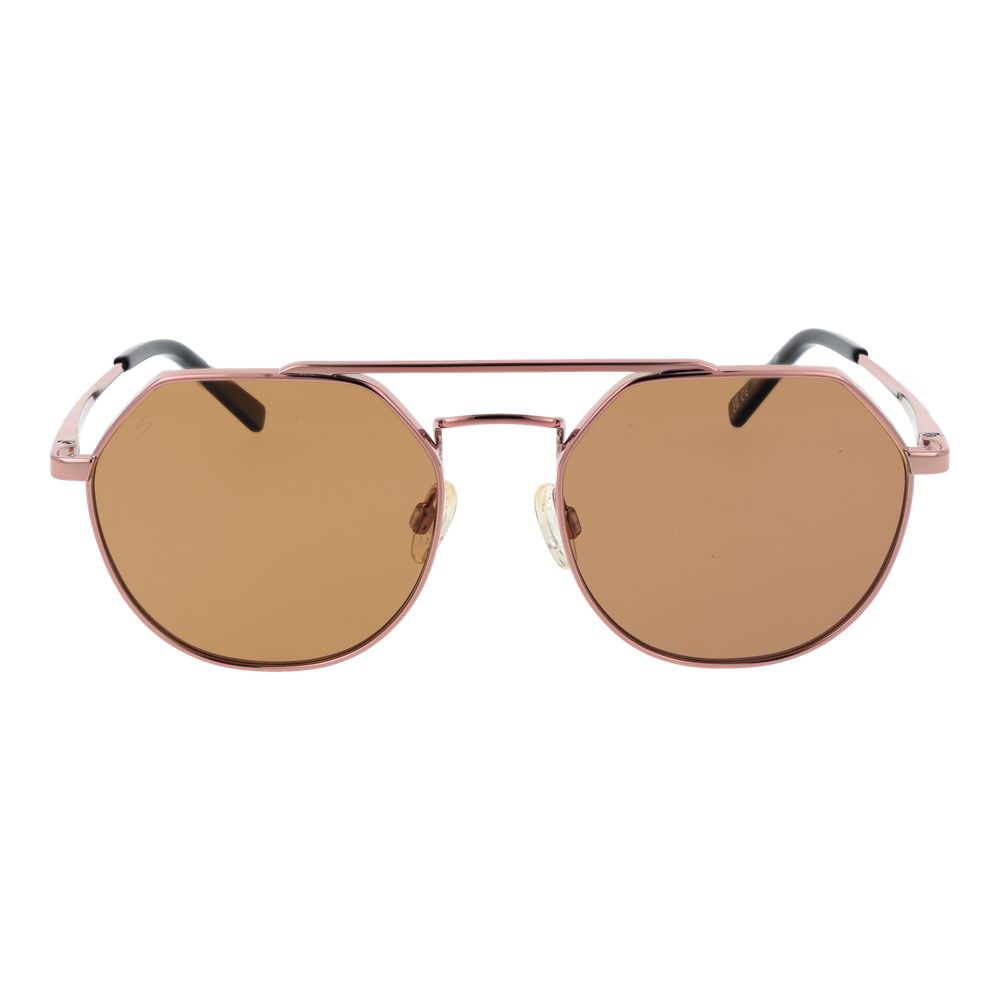 Serengeti Rose Gold Unisex Sunglasses