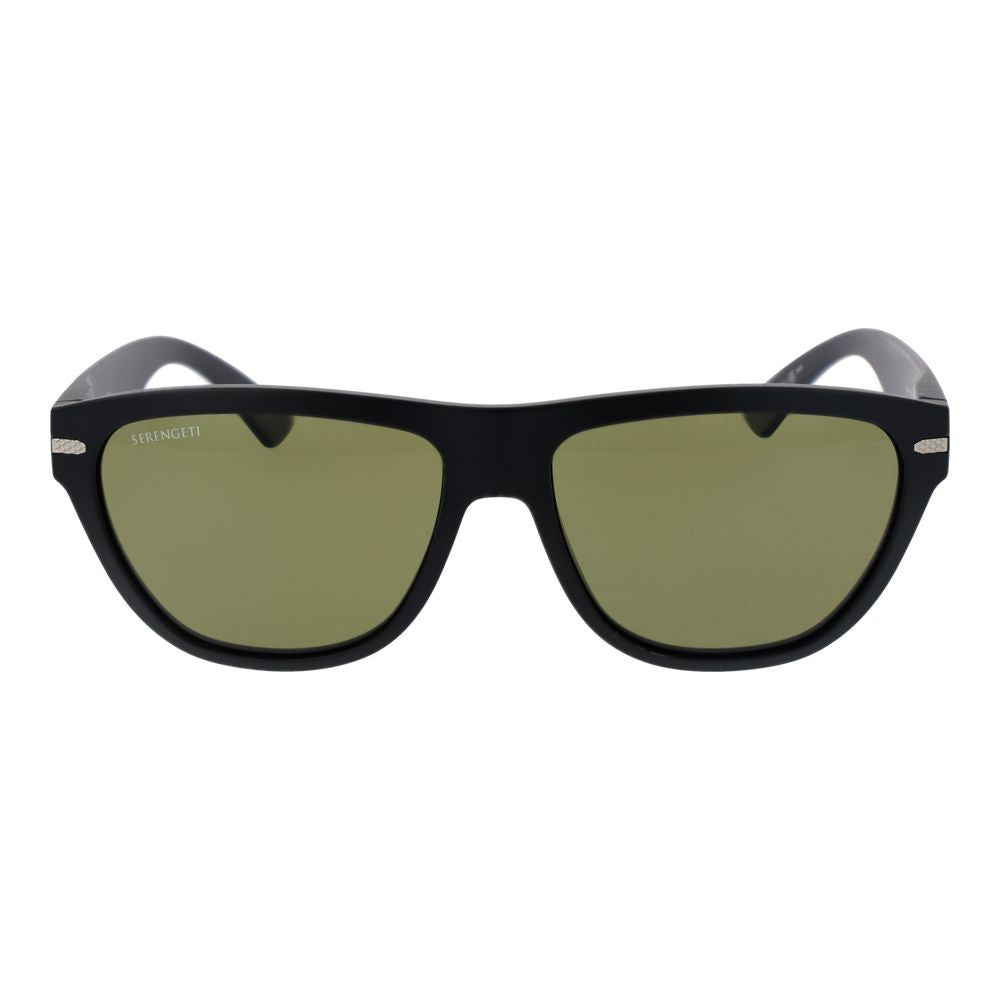 Serengeti Black Unisex Sunglasses