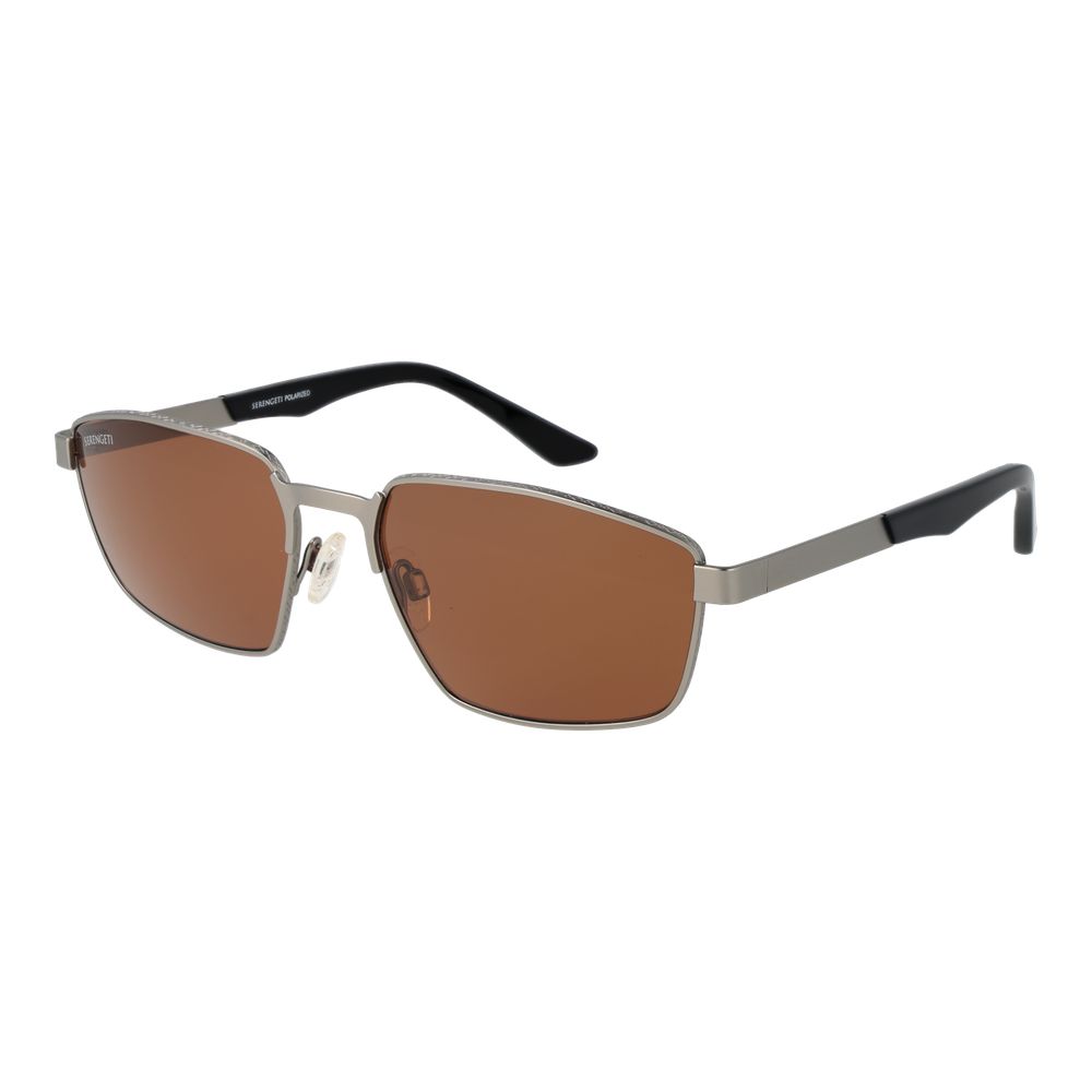 Serengeti Gray Men Sunglasses