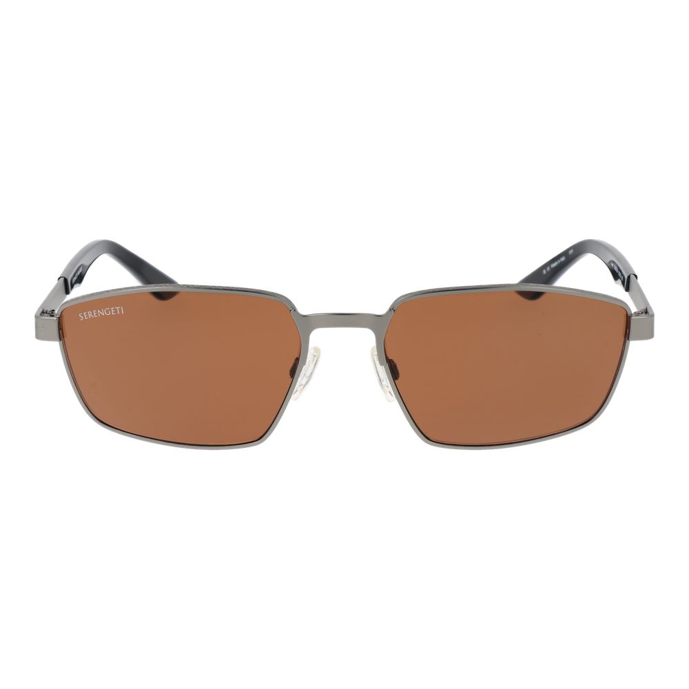 Serengeti Gray Men Sunglasses