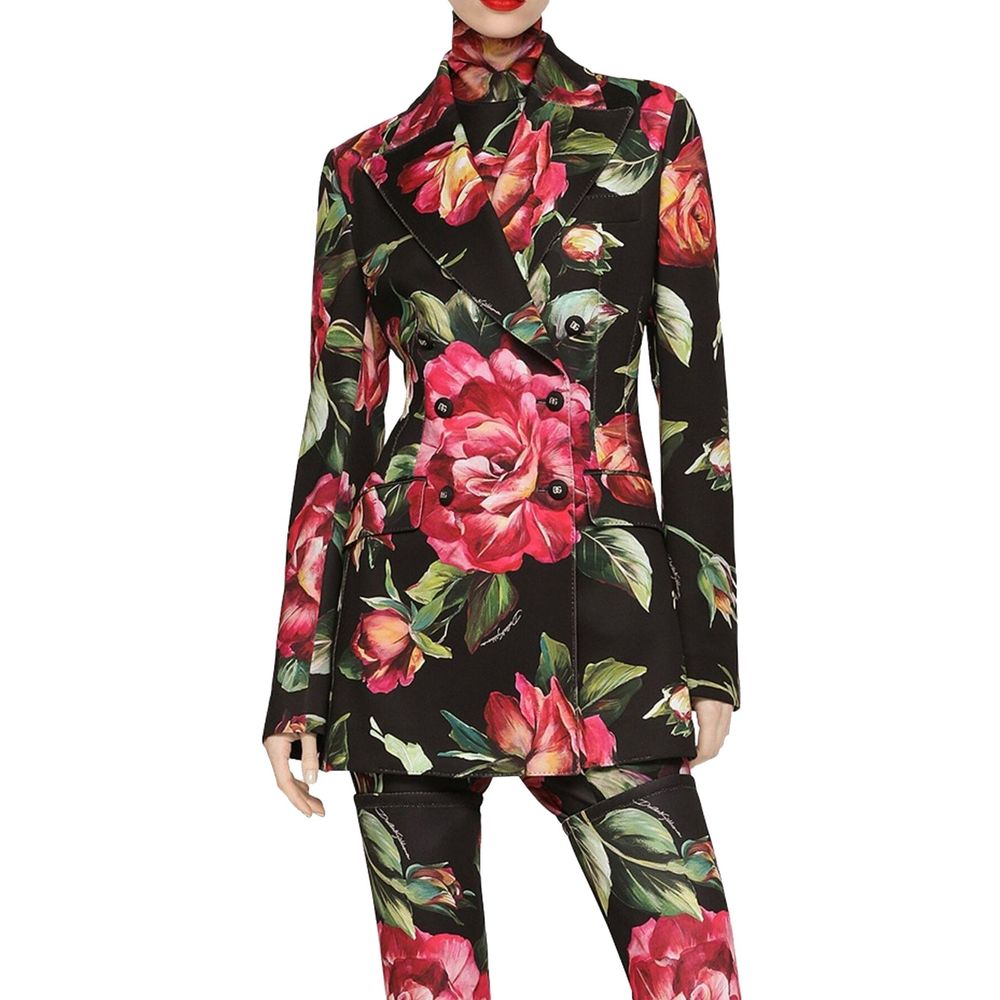 Dolce & Gabbana Flower Print Blazer