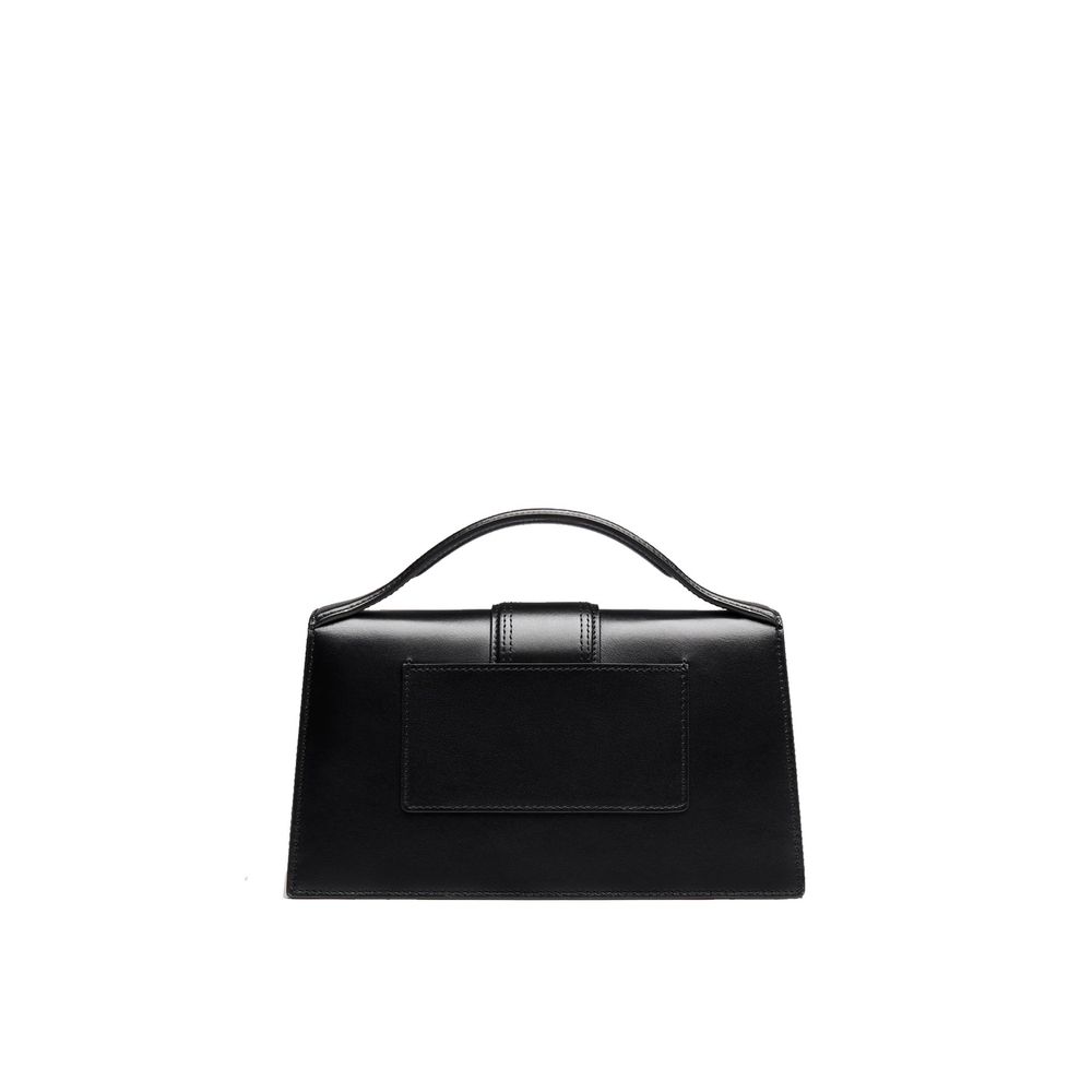 Jacquemus Le Grand Bambino Leather Bag - Gold Logo