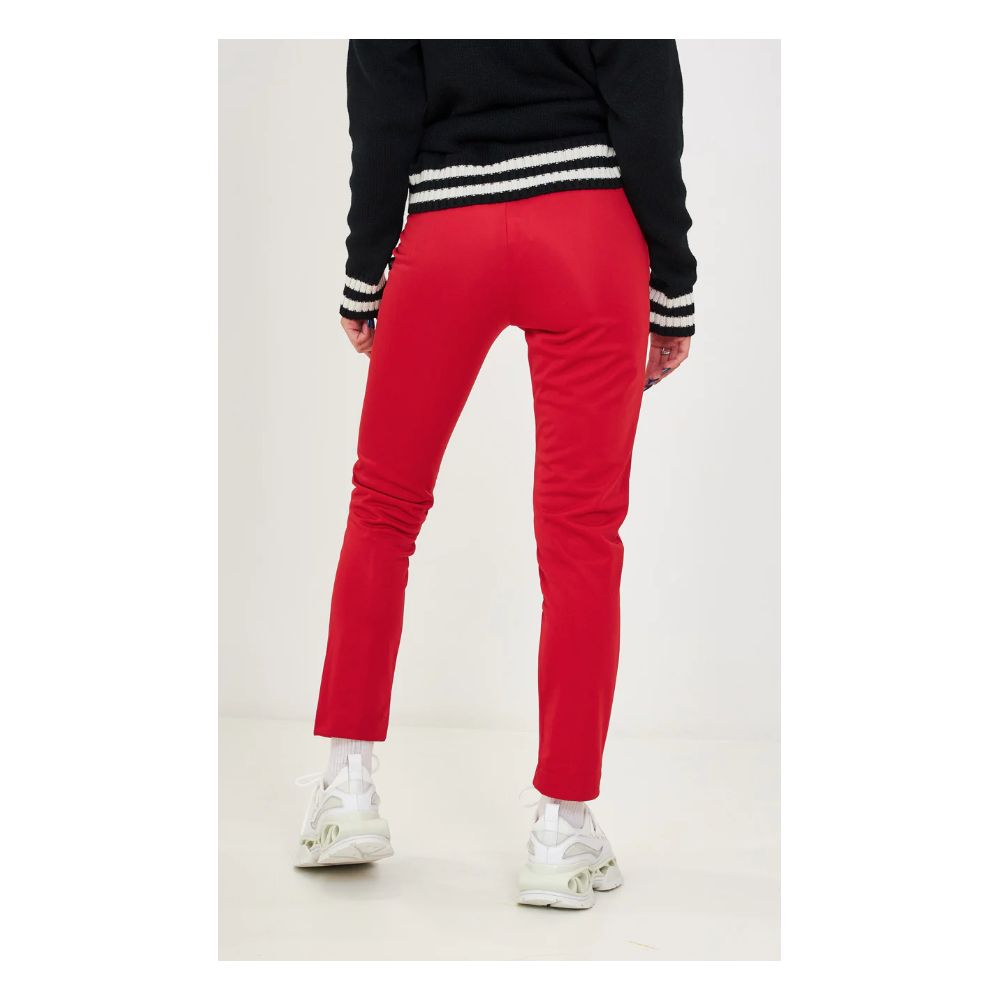 Comme Des Fuckdown Red Polyester Jeans & Pant