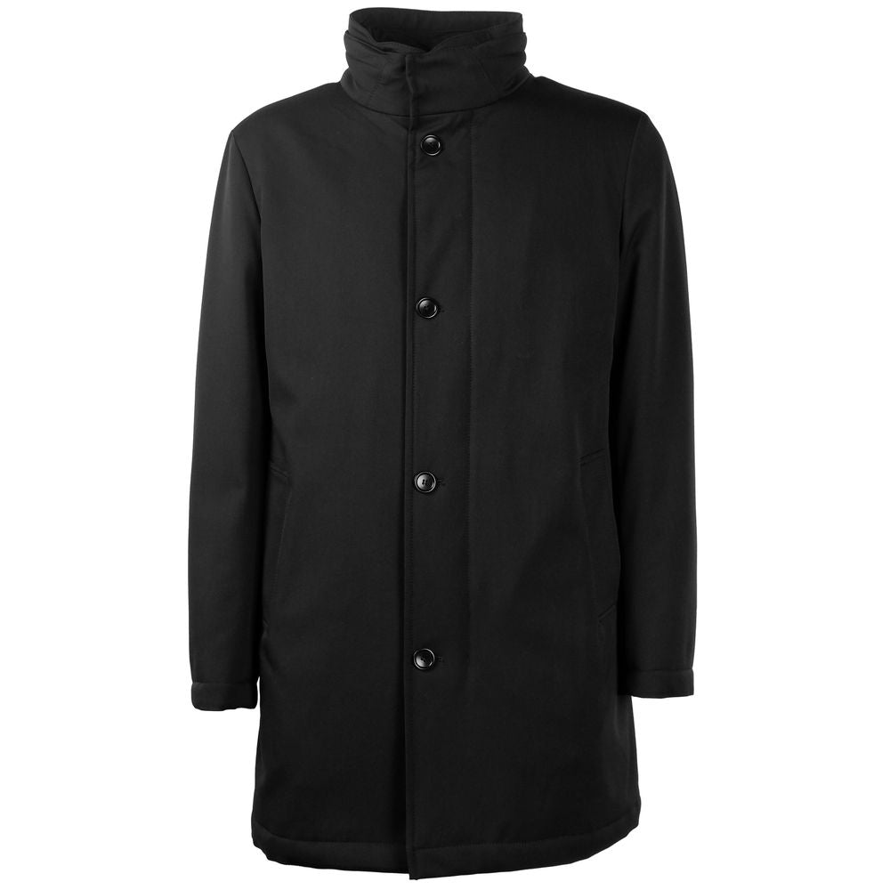 Made in Italy Black Wool Jacket