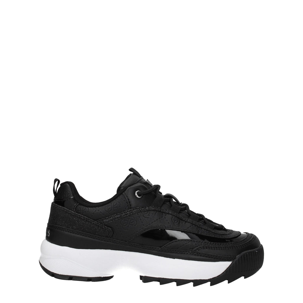 Guess Black Polyethylene Chunky Sneakers
