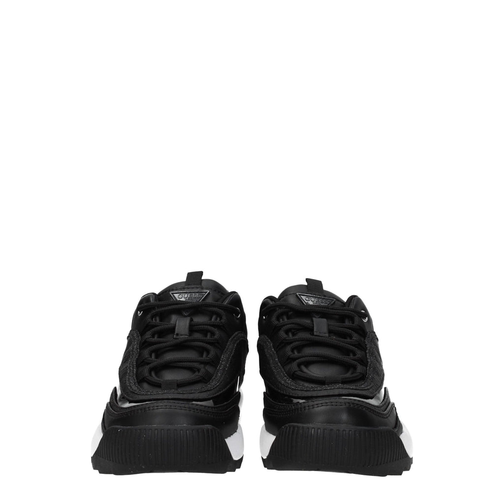 Guess Black Polyethylene Chunky Sneakers