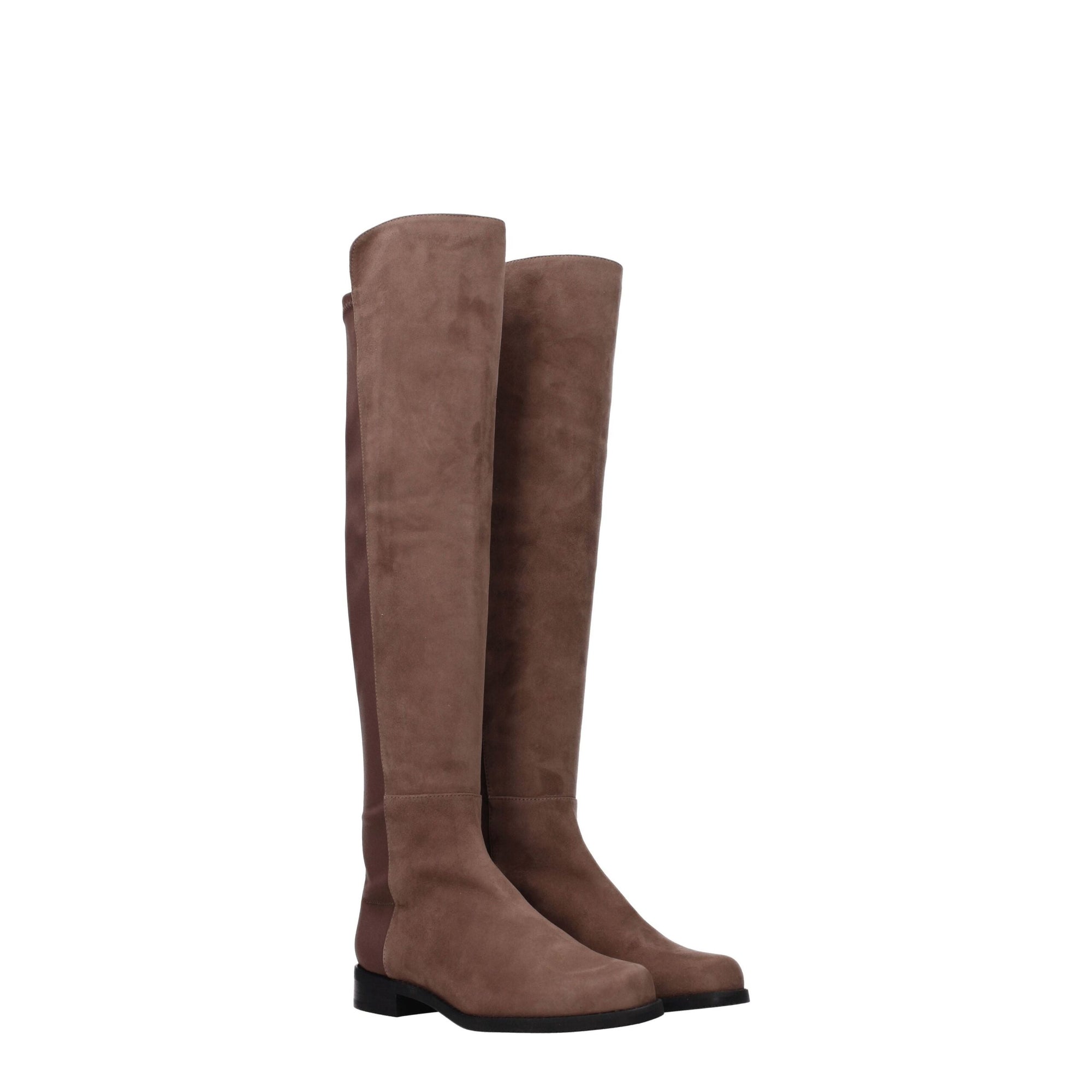 Stuart Weitzman Brown Leather Over The Knee