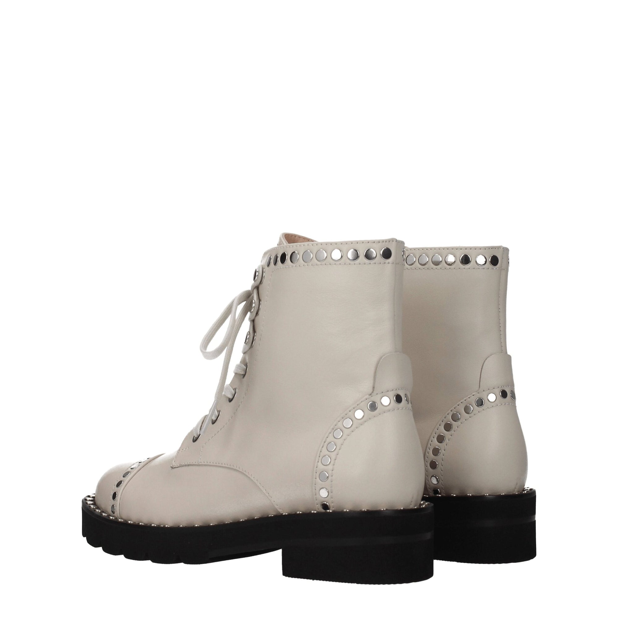 Stuart Weitzman Beige Leather Ankle Boots