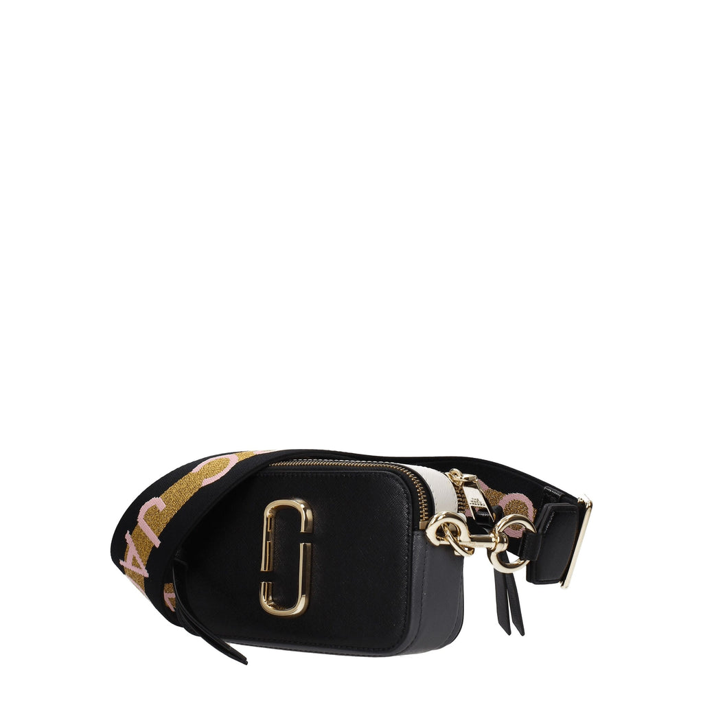 Marc Jacobs Black Leather Crossbody Bags