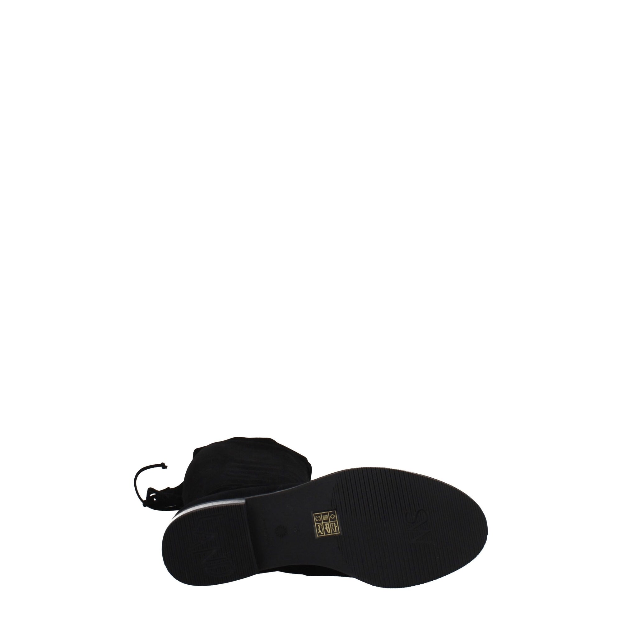 Stuart Weitzman Black Leather Over The Knee