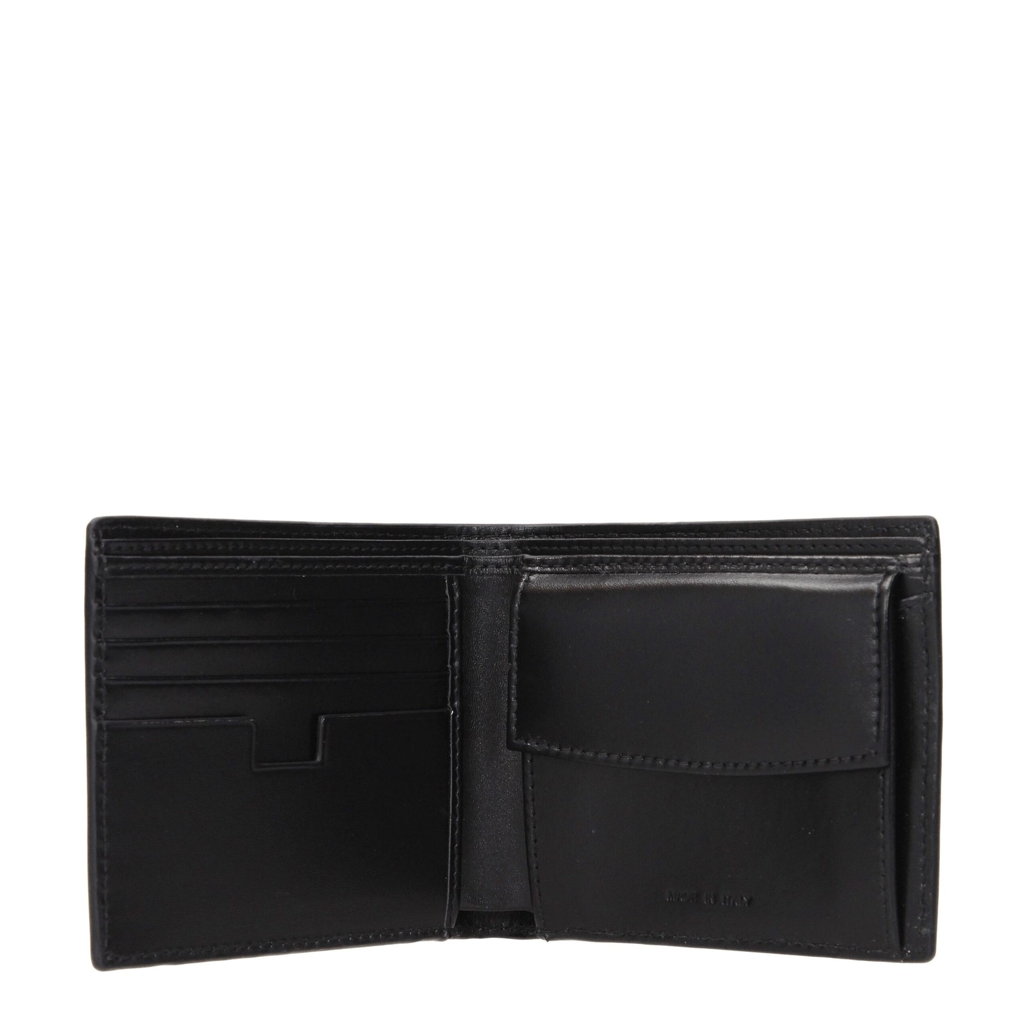Testoni Black Leather Wallets