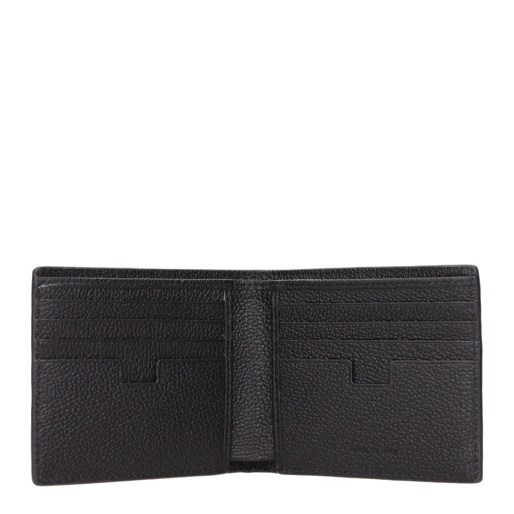 Testoni Black Leather Wallets