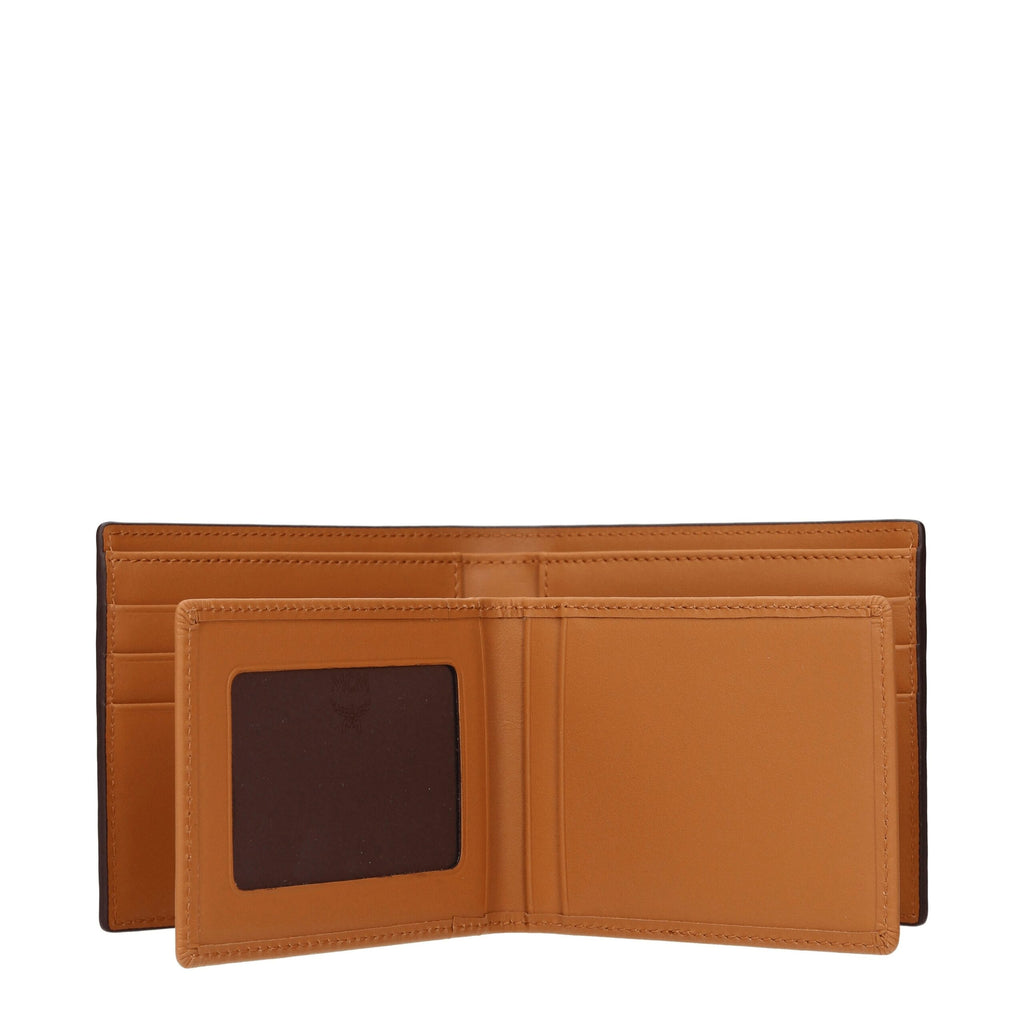 MCM Brown Leather Wallets