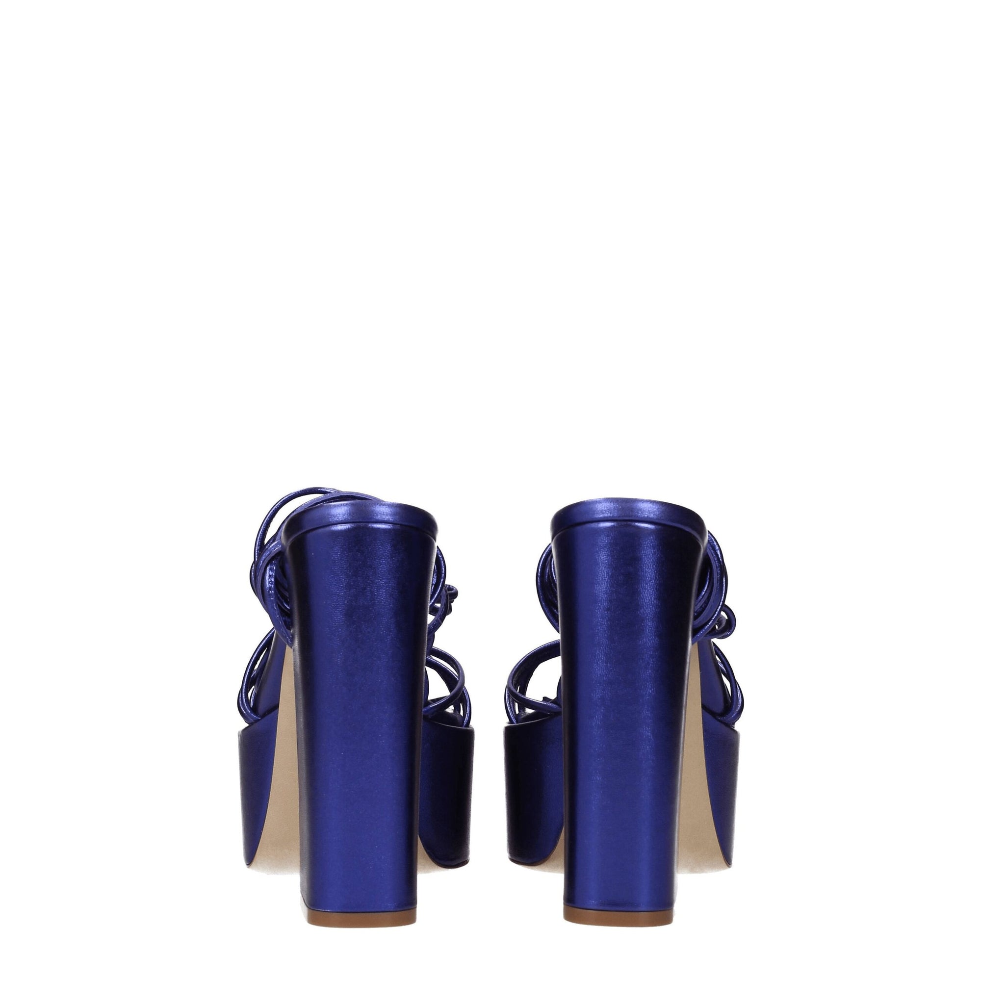 Paris Texas Purple Leather Platforms