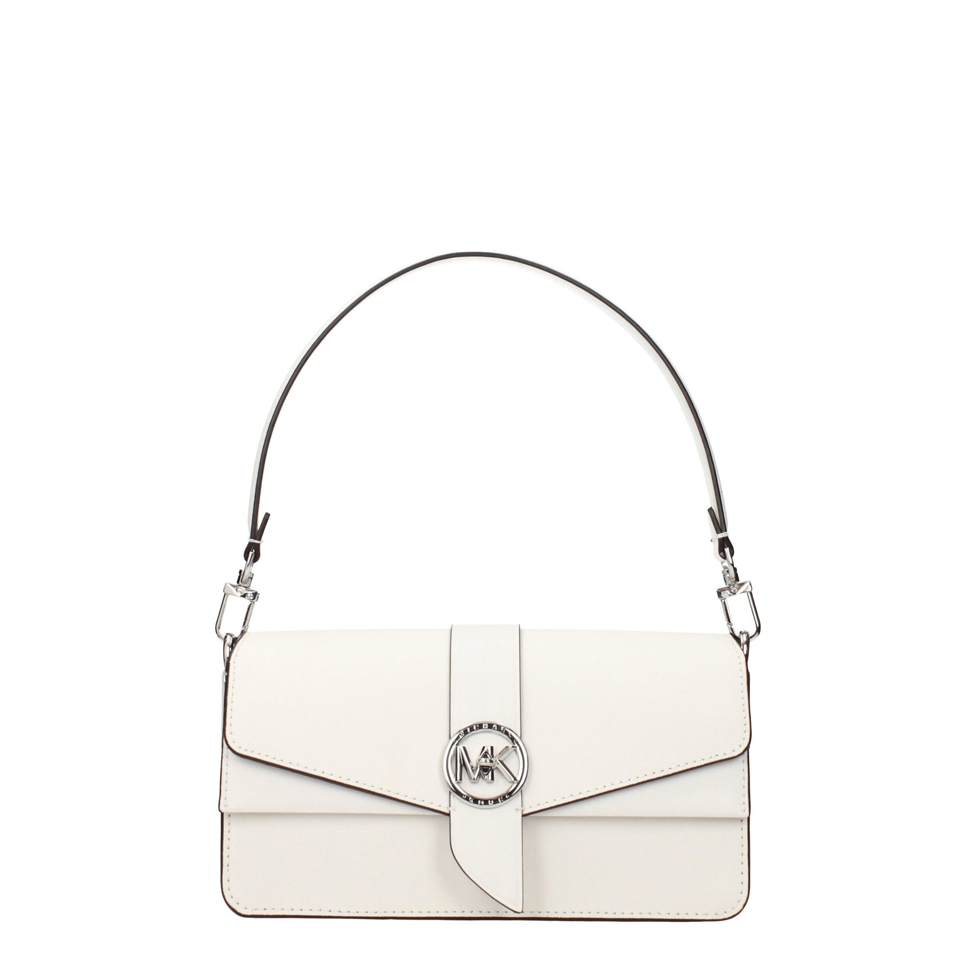 Michael Kors White Leather Handbags