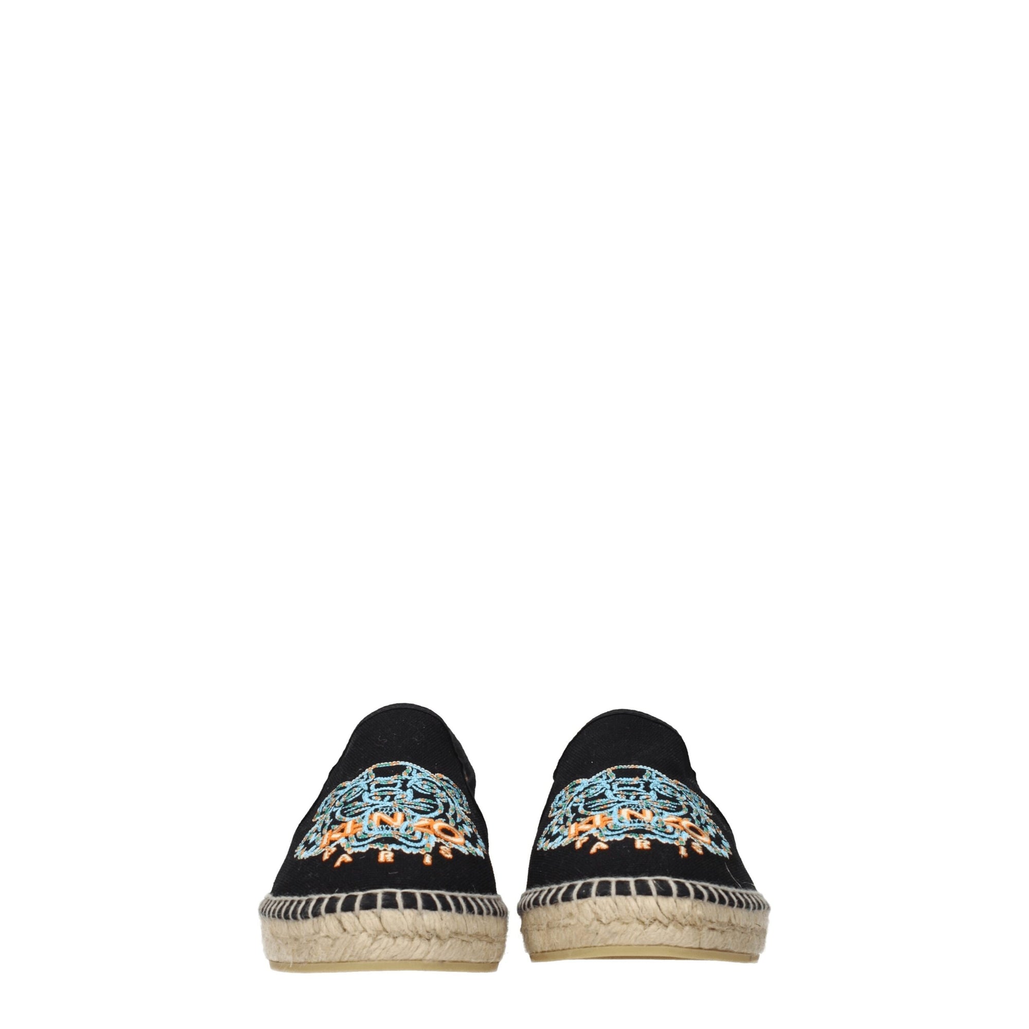 Kenzo Black Fabric Espadrilles