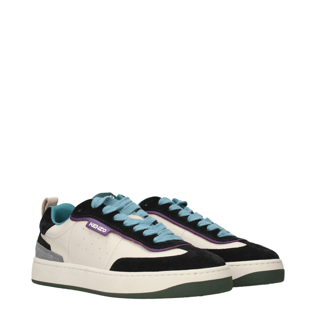 Kenzo Multicolor Leather Low Tops