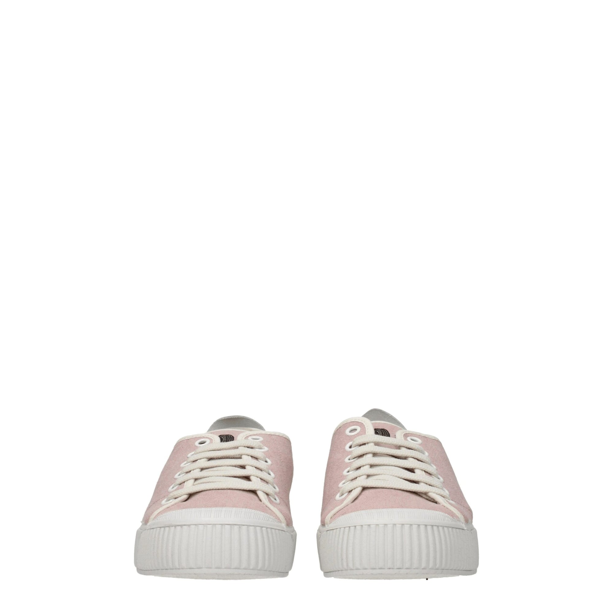 Car Shoe Pink Fabric Low Tops