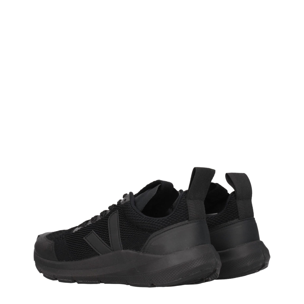 Veja Black Fabric Athletic Sneakers
