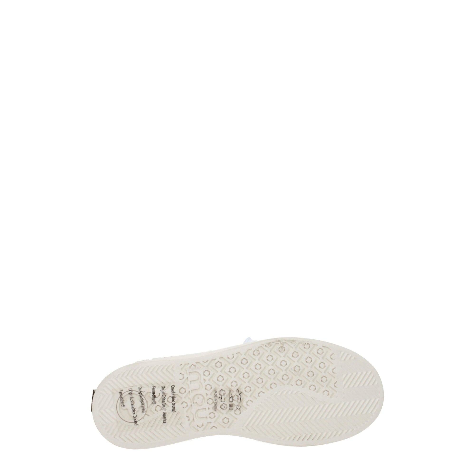 Mou Gray Leather Low Tops