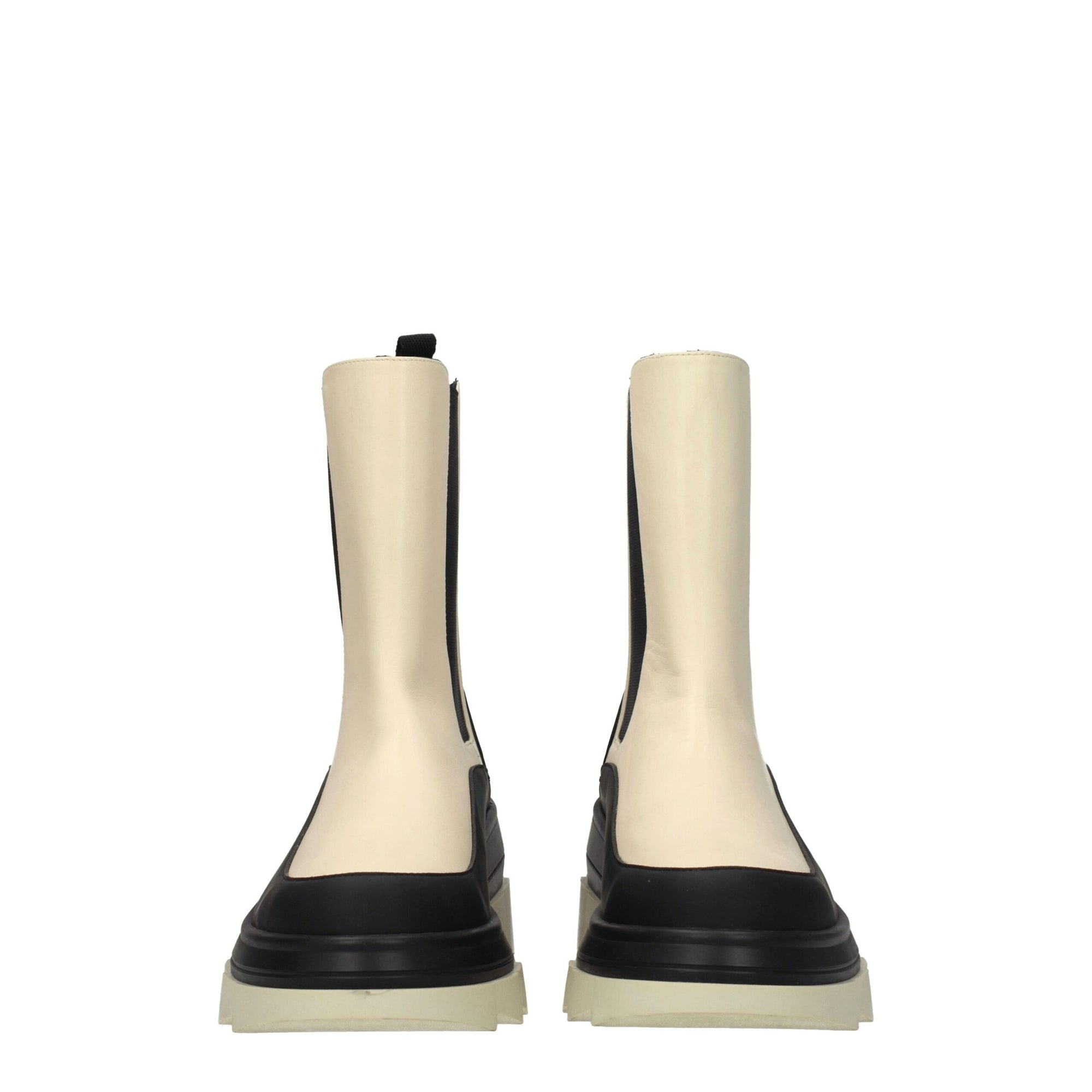 Stuart Weitzman Beige Leather Ankle Boots