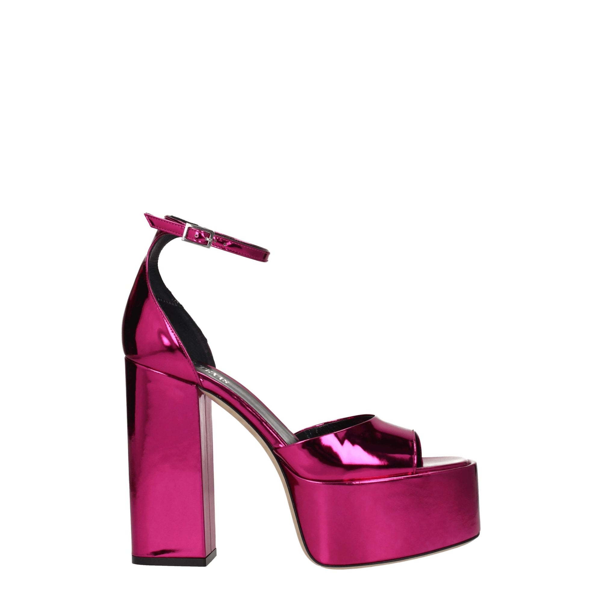 Paris Texas Pink Leather Platforms